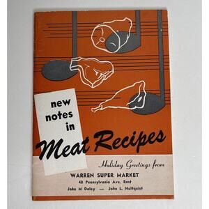 1958 New Notes in Meat Recipes from National Live Stock and‎ Meat Board